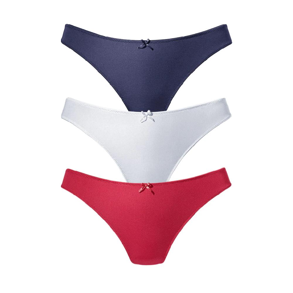 Petite Fleur String (3 St.) Hinten Komplett Aus Zarter Jacquardspitze Online Bestellen