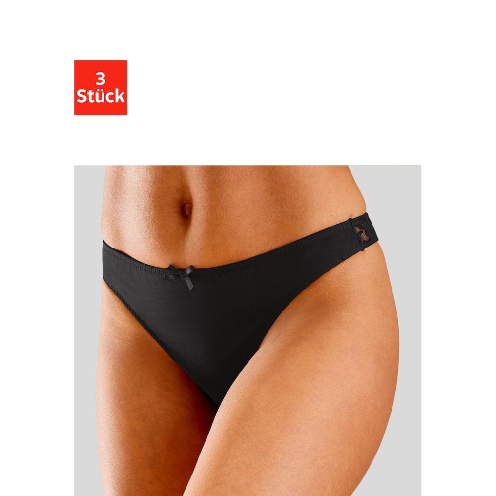 PETITE FLEUR String mit Jaqcuardspitze online kaufen