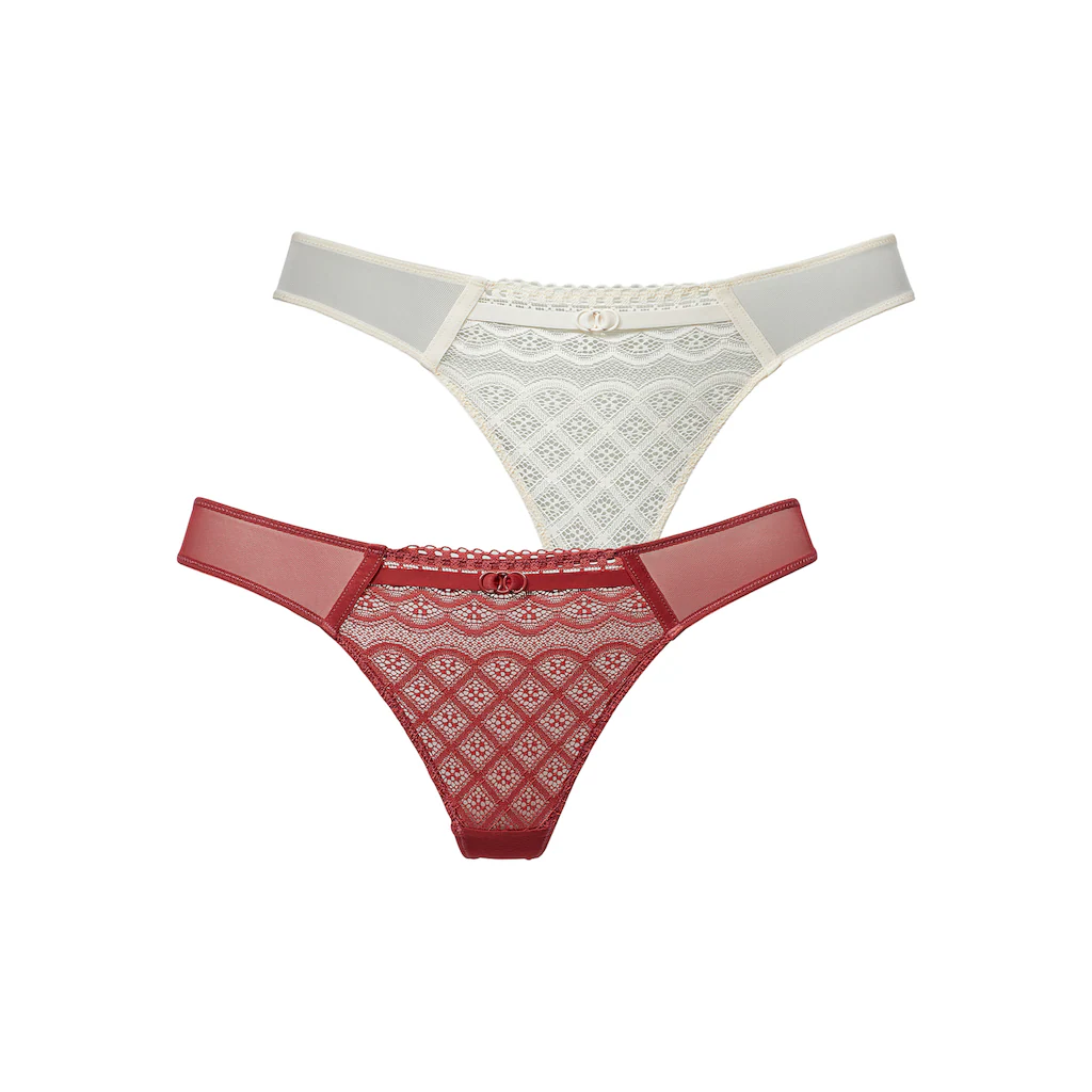 Petite Fleur String (Packung 2 Stück) Aus Modischer Spitze Online Bestellen