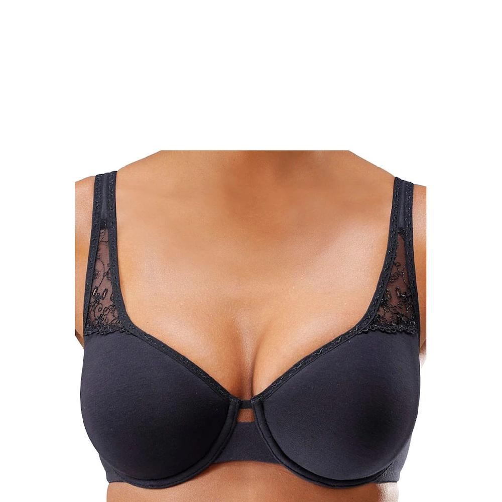 Petite Fleur T-Shirt-BH Aus Weicher Baumwolle Mit Spitzeneinsätzen Online Bestellen