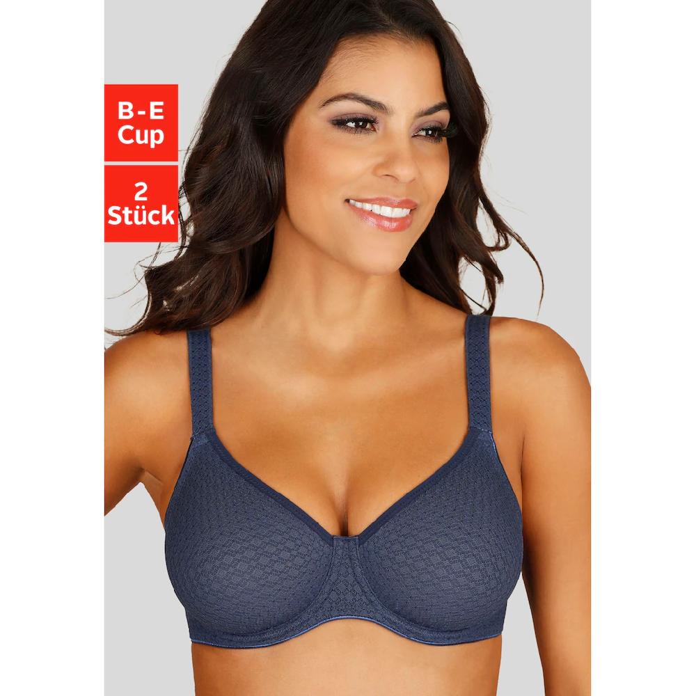 petite fleur T-Shirt-BH mit Bügel und grafischer Spitze Basic Dessous kaufen