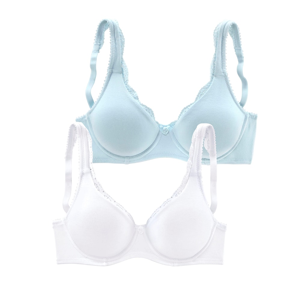 Petite Fleur T-Shirt-BH Mit Ungefütterten Nahtlosen Cups Aus Baumwollqualität ▷ Für