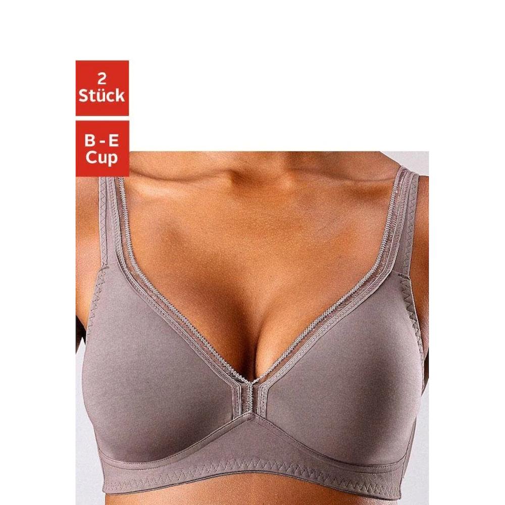 Petite Fleur T-Shirt-BH Ohne Bügel Aus Baumwolle Basic Dessous Bestellen