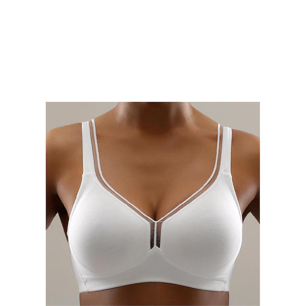 petite fleur T-Shirt-BH ohne Bügel aus Baumwolle Basic Dessous bestellen
