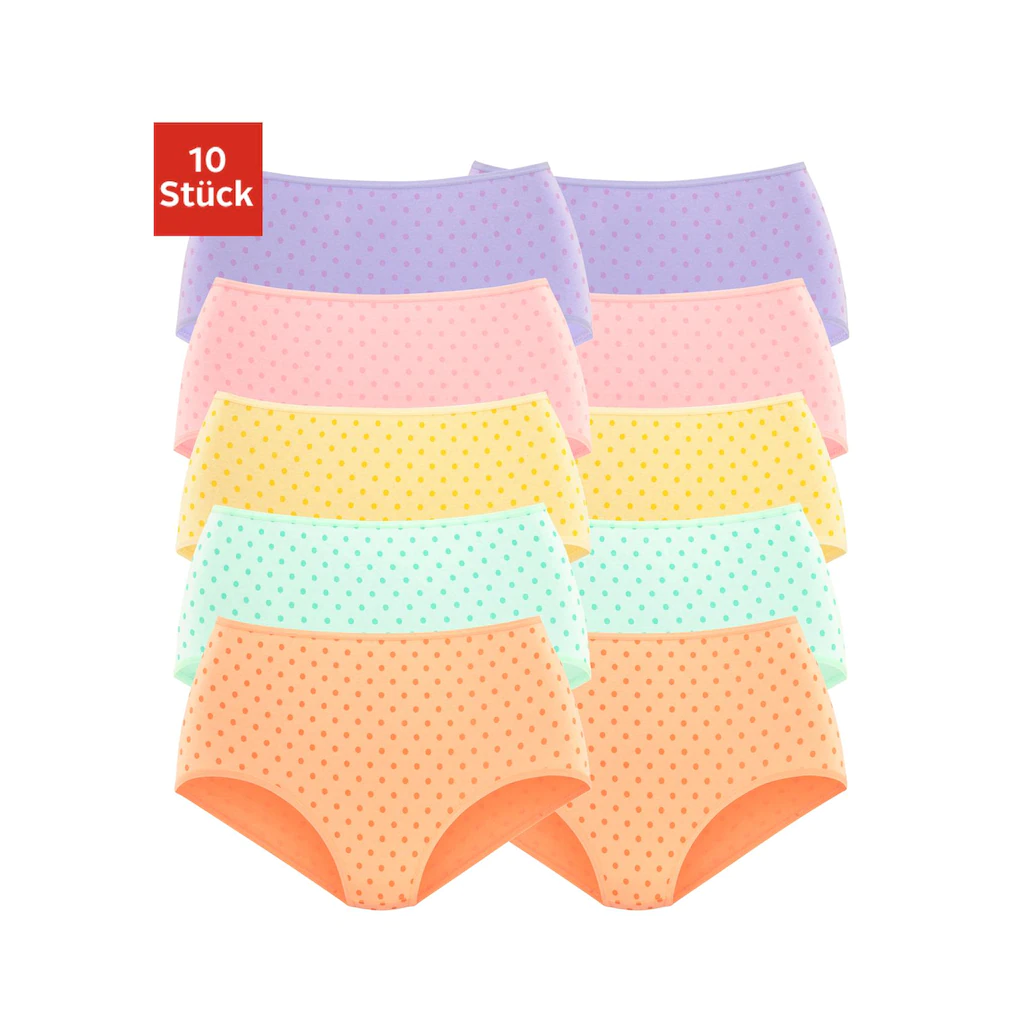 petite fleur Taillenslip (10er-Pack) aus elastischer Baumwolle bestellen