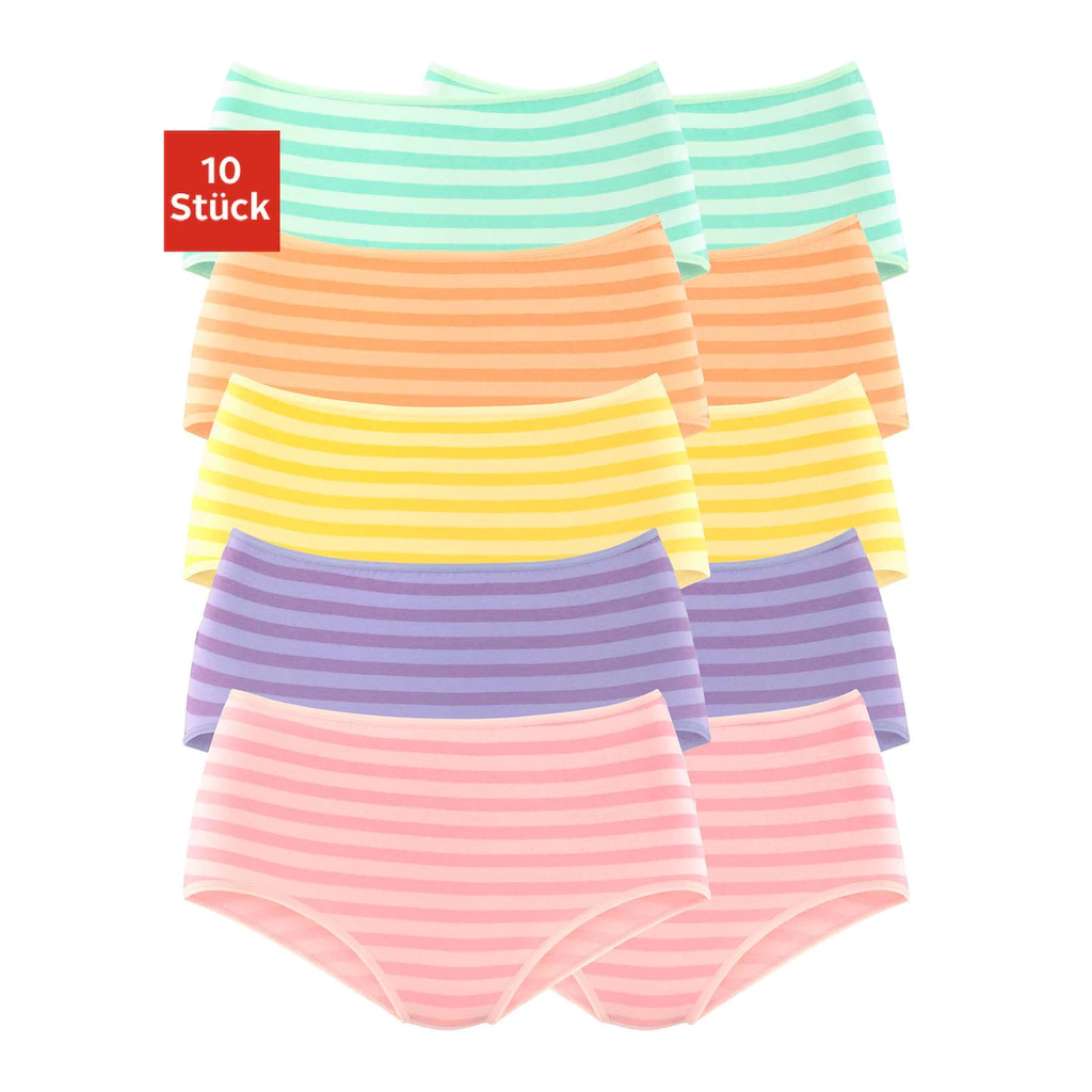 petite fleur Taillenslip (10er-Pack) aus elastischer Baumwolle kaufen