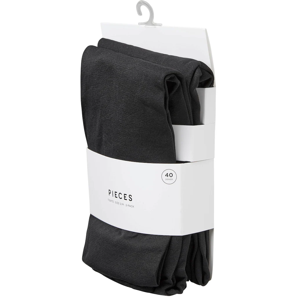 Pieces Feinstrumpfhose »PCNEW NIKOLINE 40 DEN 2 PACK TIGHTS NOOS« (Set 2 St.) ▷ Für