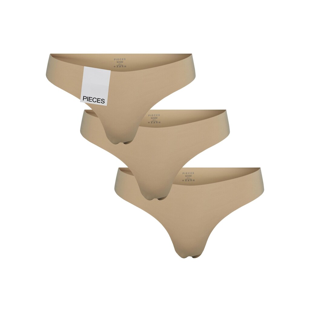 pieces Slip »PCNAMEE THONG 3-PACK NOOS« (Packung 3 St.) online bestellen