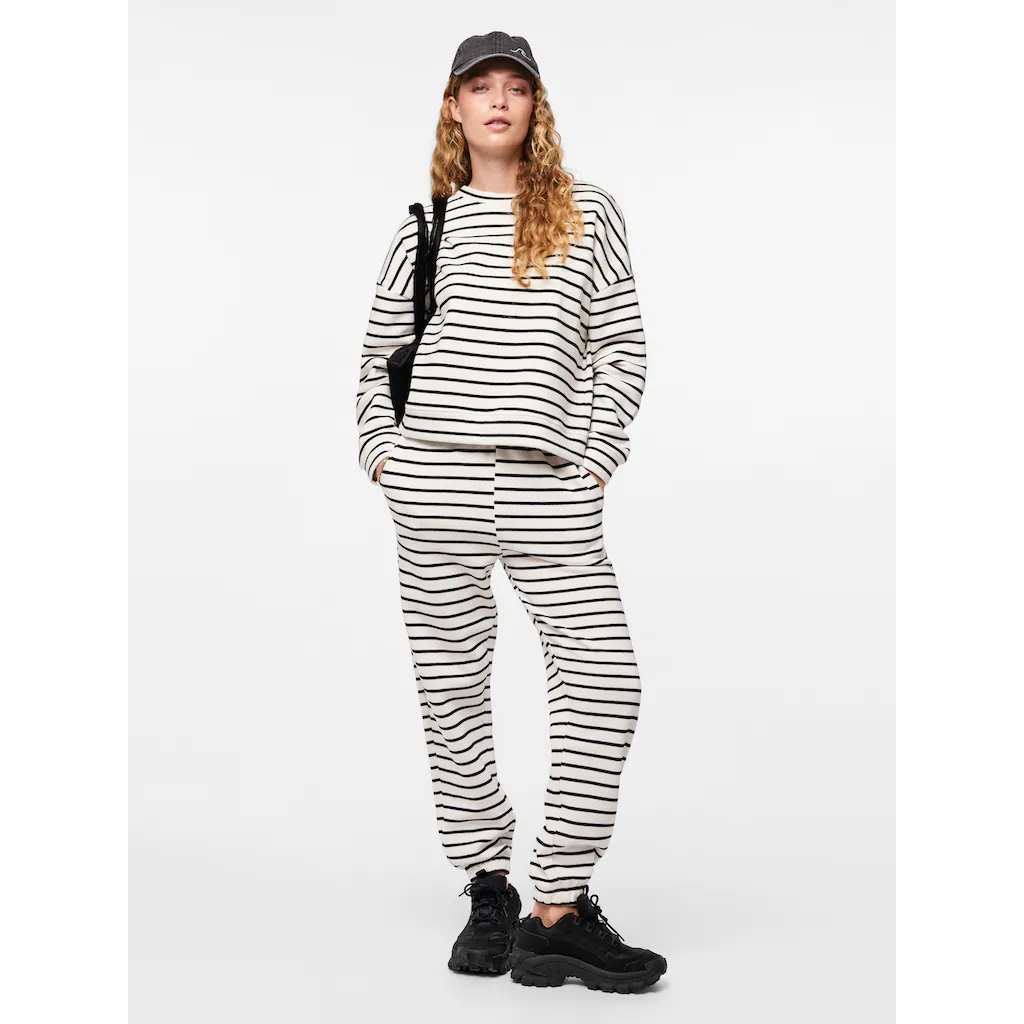 Pieces Sweatshirt »PCCHILLI LS SWEAT STRIPES NOOS BC«