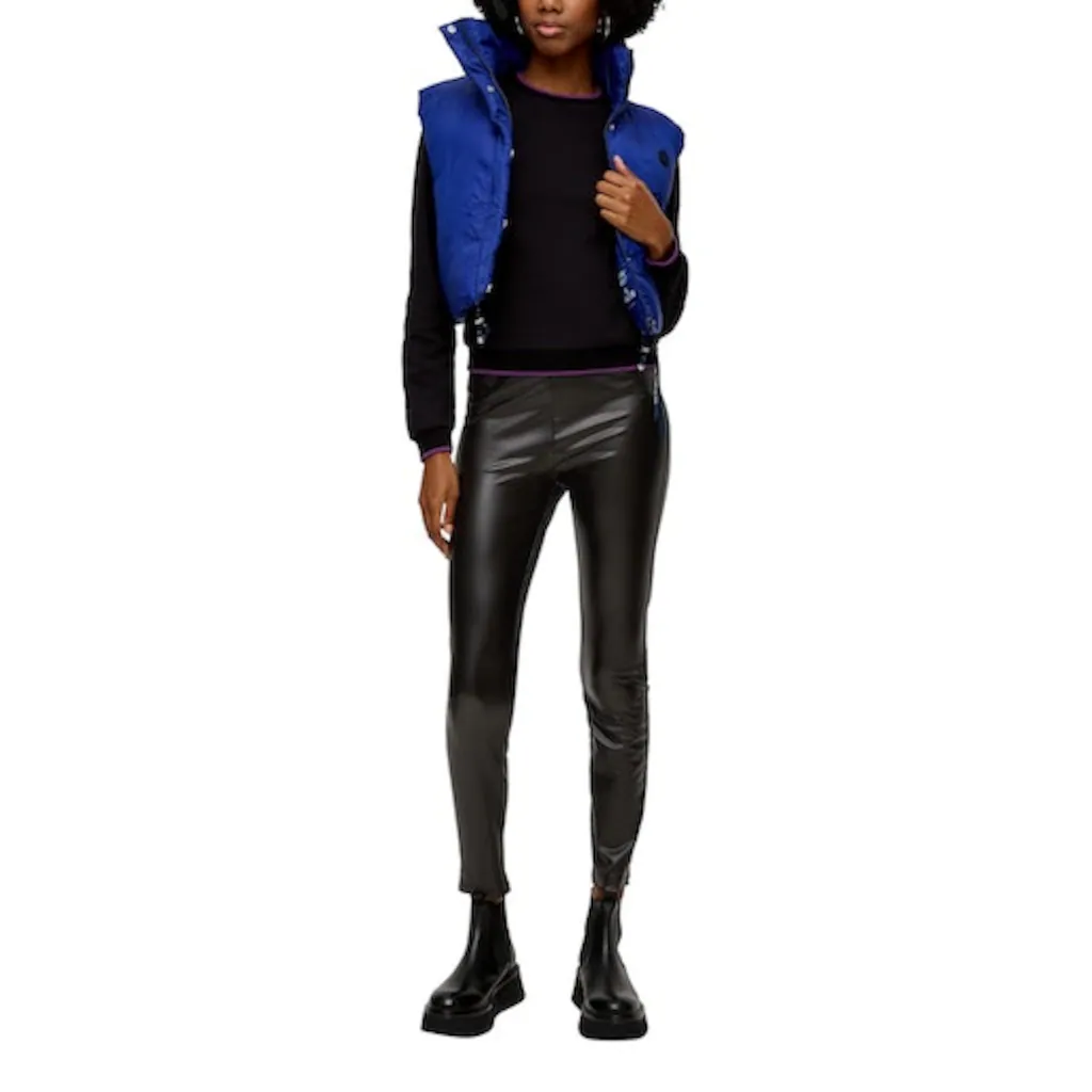 QS Leggings In Glatter Optik