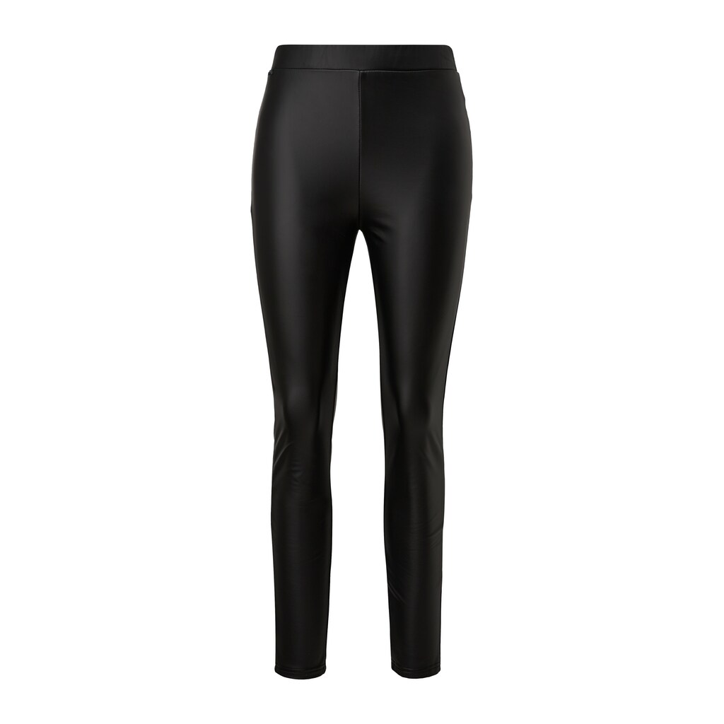 QS Leggings In Glatter Optik