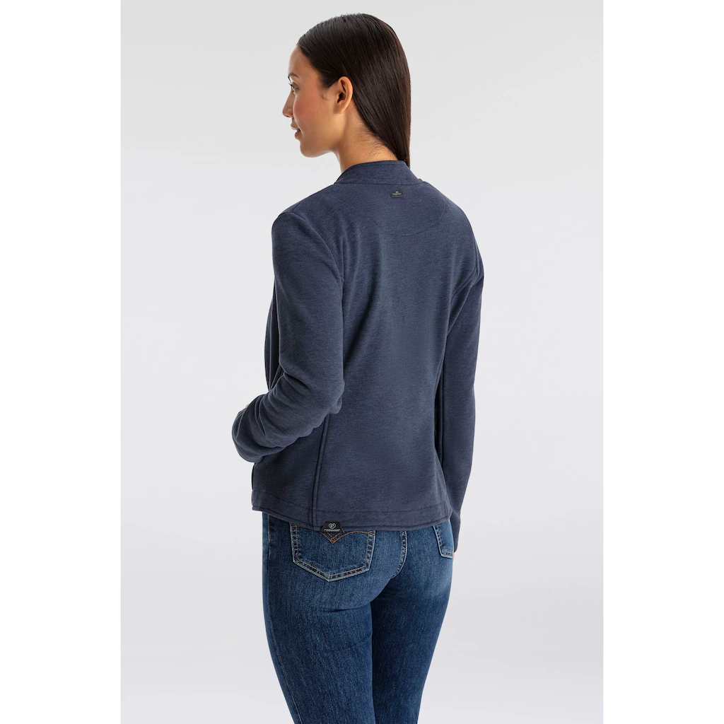 Ragwear Sweatjacke »AVALINA O« Maritimer Sweat-Blazer Mit Kontrast-Details
