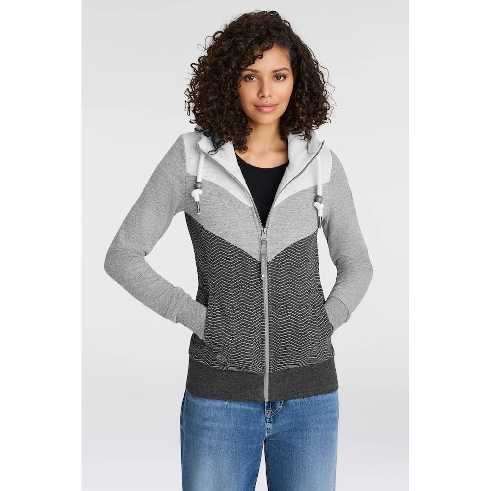 Ragwear Sweatjacke »TREGA ZIP O« im Colorblocking-Design