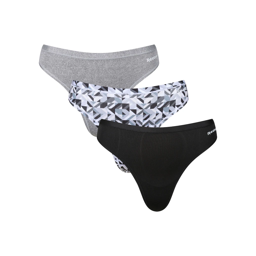 Reebok Tanga »AGATHA« (3er Pack) mit Logoschriftzug ▷ für
