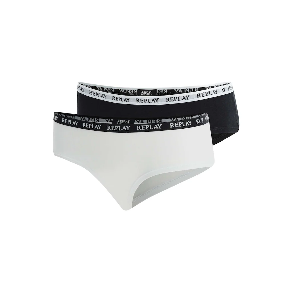 Replay Panty »Panty REPLAY LADY CULOTTE Style 1 T/C 4pcs Waterfall Pack 4er Pack«