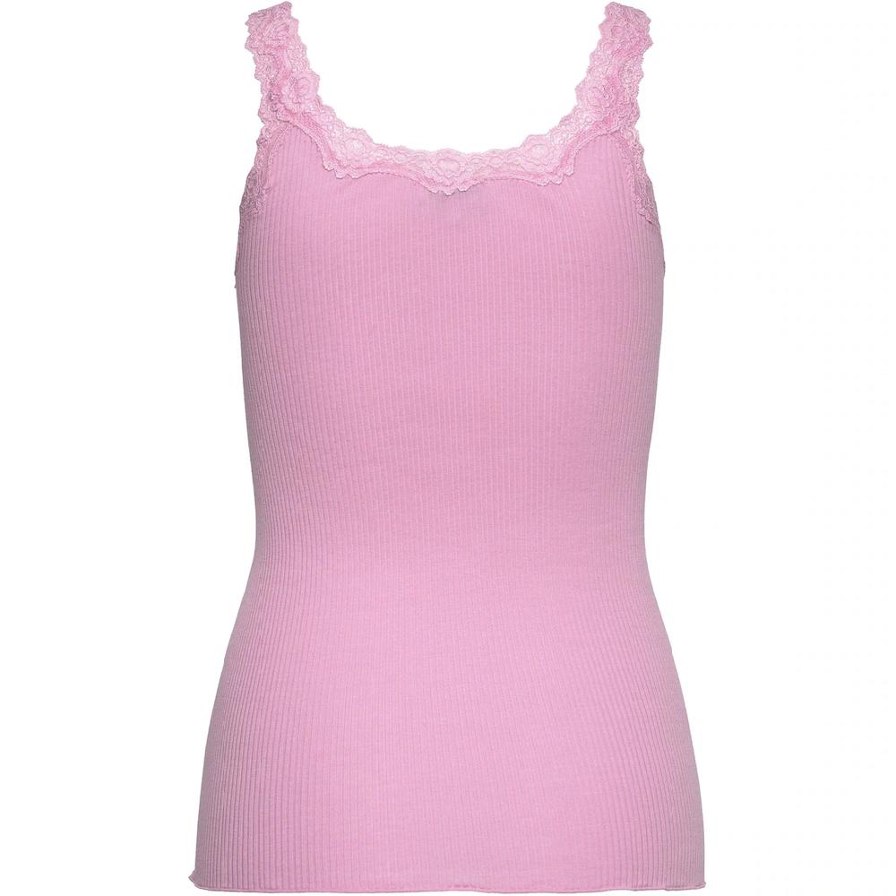 Rosemunde Tanktop »Babette Silk Top« Wunderschöner Umgedrehter Vintage-Spitzenbesatz ▷ Für
