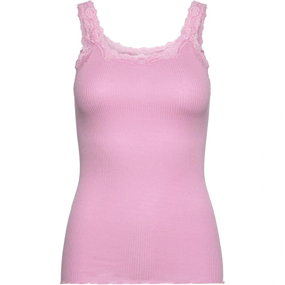 rosemunde Tanktop »Babette Silk Top« wunderschöner umgedrehter Vintage-Spitzenbesatz ▷ für