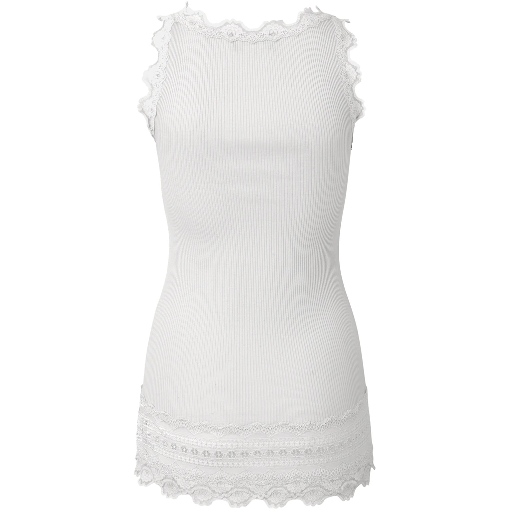 Rosemunde Tanktop »Benita Silk Top Camisole« Mit Vintage-Spitze Am Ausschnitt Breite Elastische Spitze Am Saum Kaufen