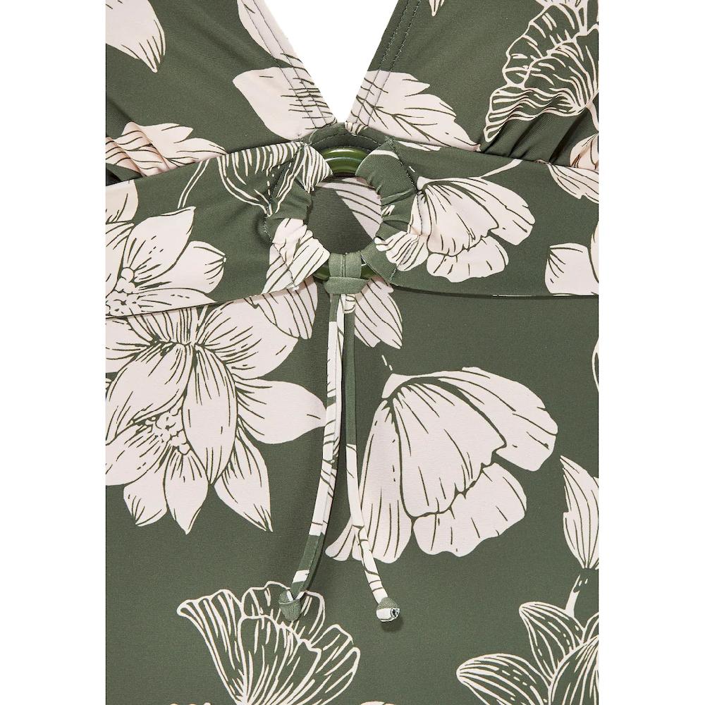 S.Oliver Badeanzug »Lady« Mit Floralem Design Online Bestellen