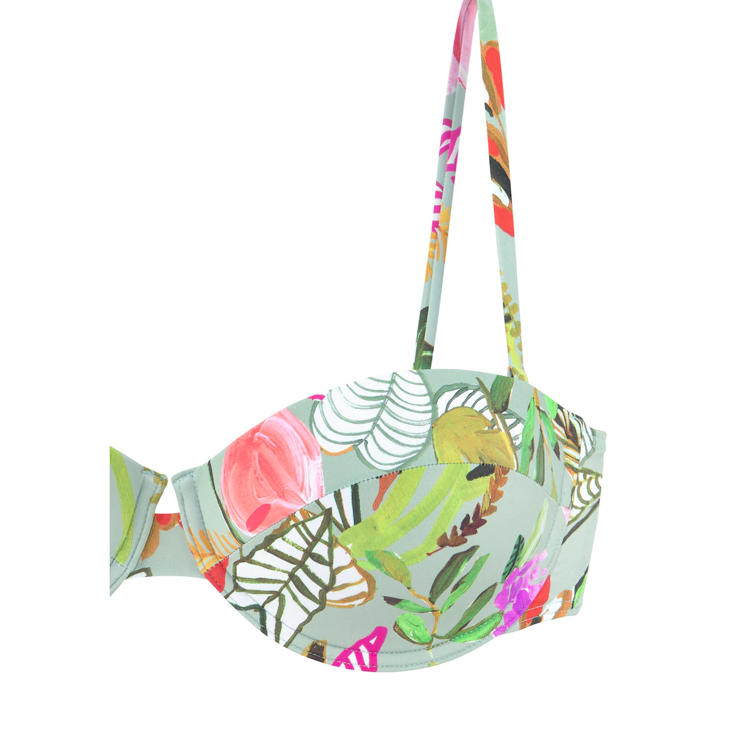 S.Oliver Balconette-Bikini-Top »Herbst« Im Floralen Design ▷ Für