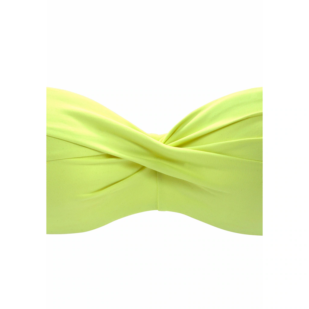 S.Oliver Bandeau-Bikini-Top »Spain« In Unifarben Mit Wickeloptik ▷ Für