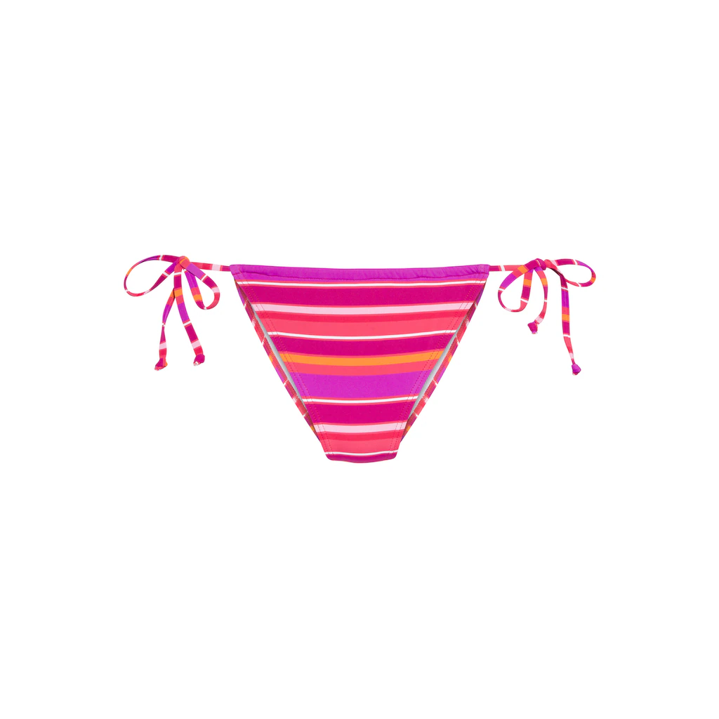 S.Oliver Bikini-Hose »Fun« In Knapper Schnittform Und Trendigem Streifen-Design Online Bestellen