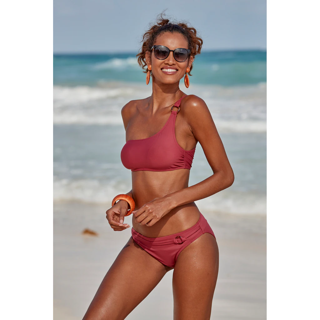 s.Oliver Bikini-Hose »Rome« mit Ziergürtel bestellen
