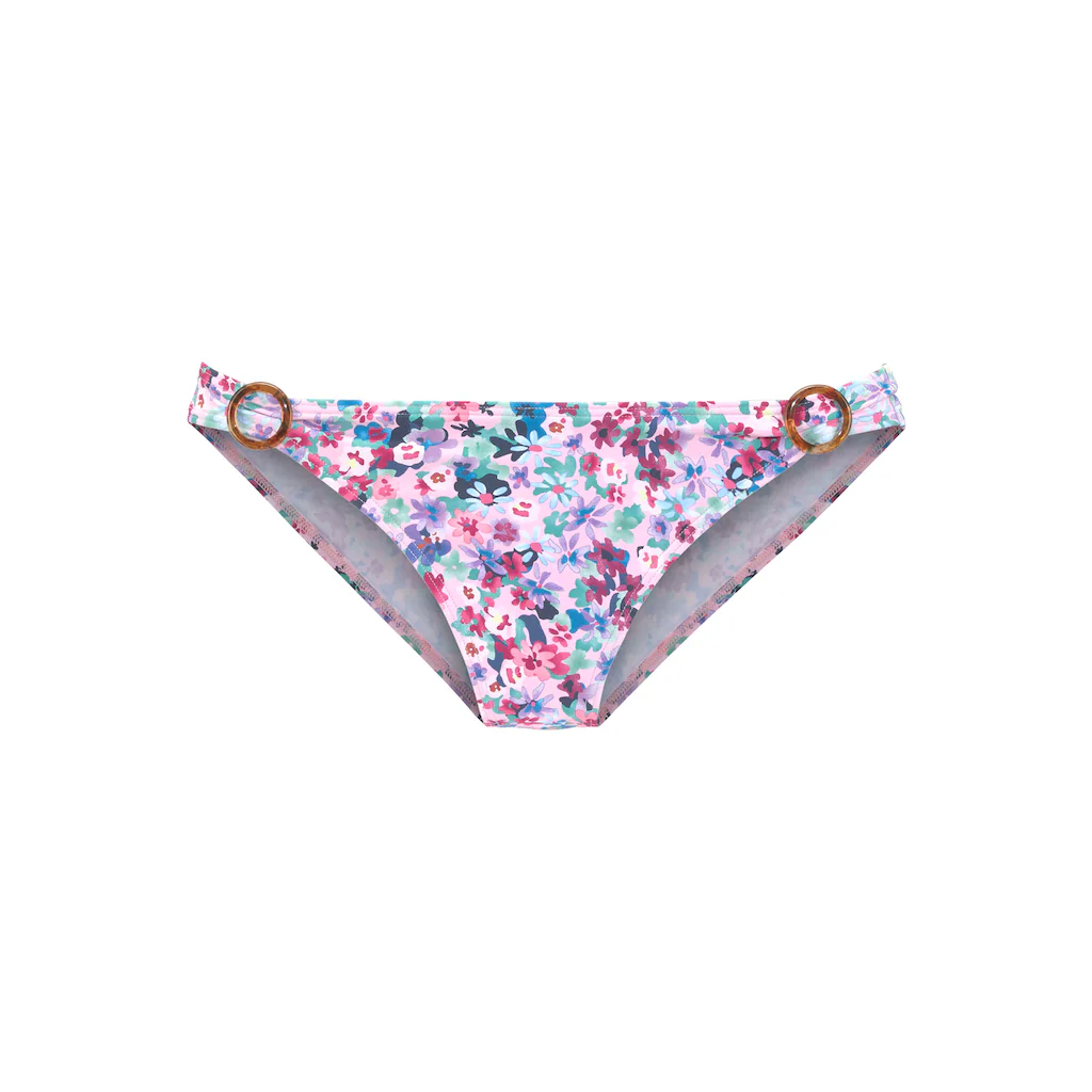 S.Oliver Bikini-Hose »Scatter« Mit Seitlichen Ringen Bestellen