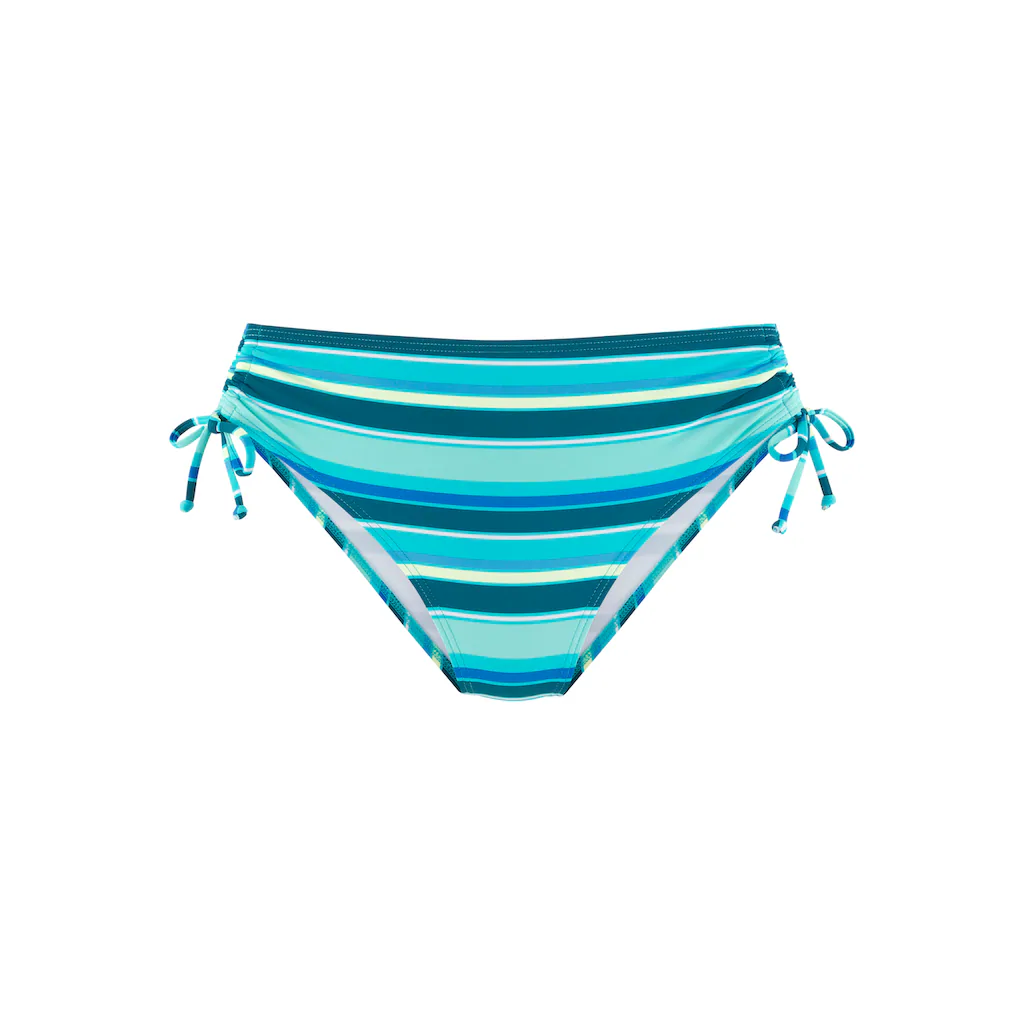 S.Oliver Bikini-Hose Seitlich Regulierbar Und Mit Trendigem Streifen-Design ▷ Für