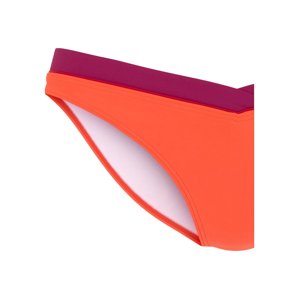 S.Oliver Bikini-Hose »Yella« Mit Kontrastfarbenen Details Und V-Bund Online Bestellen