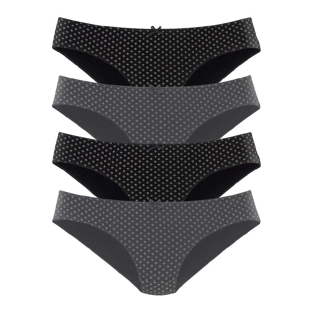 s.Oliver Bikinislip (4er-Pack) aus elastischer Baumwolle online kaufen