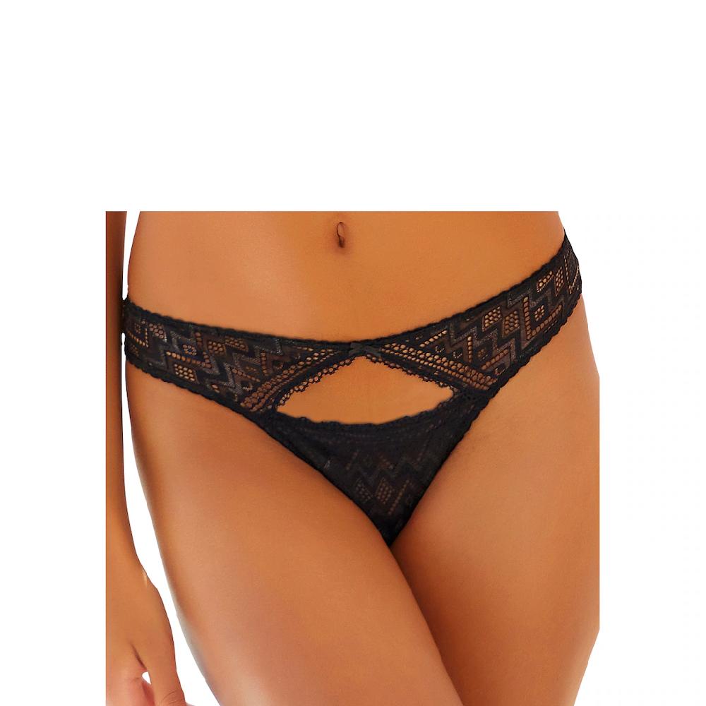 s.Oliver Bikinislip aus graphischer Spitze mit modischem Cupt-Out bestellen