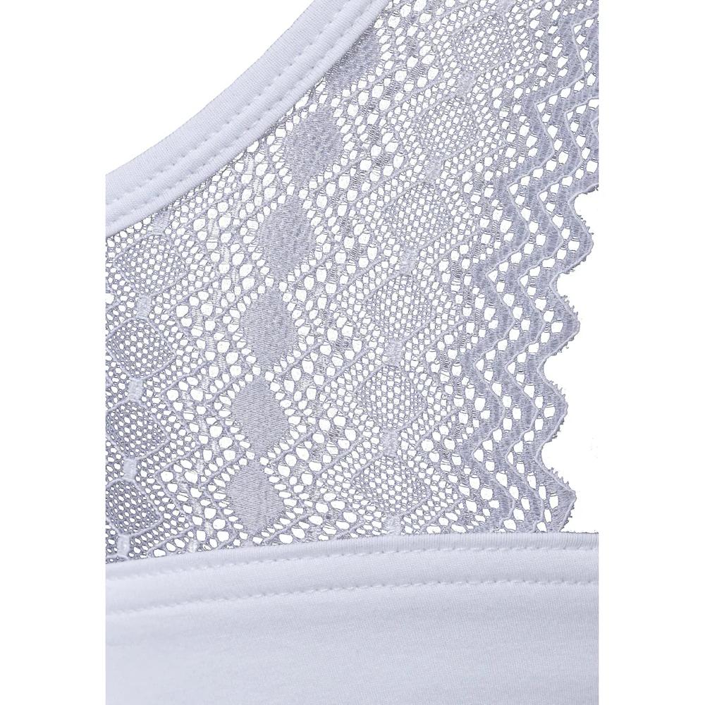 S.Oliver Bodywear Bustier Mit Schöner Graphisher Spitze