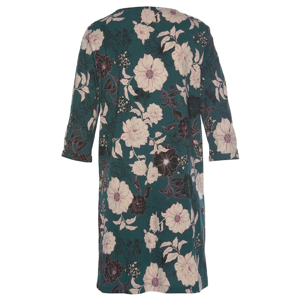 S.Oliver Bodywear Nachthemd Mit Botanischem Blumenmuster