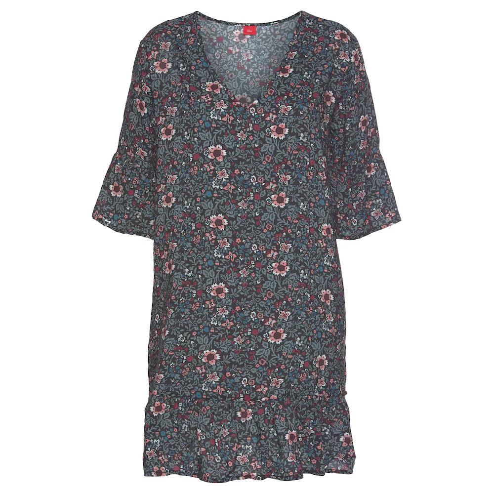 S.Oliver Bodywear Nachthemd Mit Tiefen V-Ausschnitt