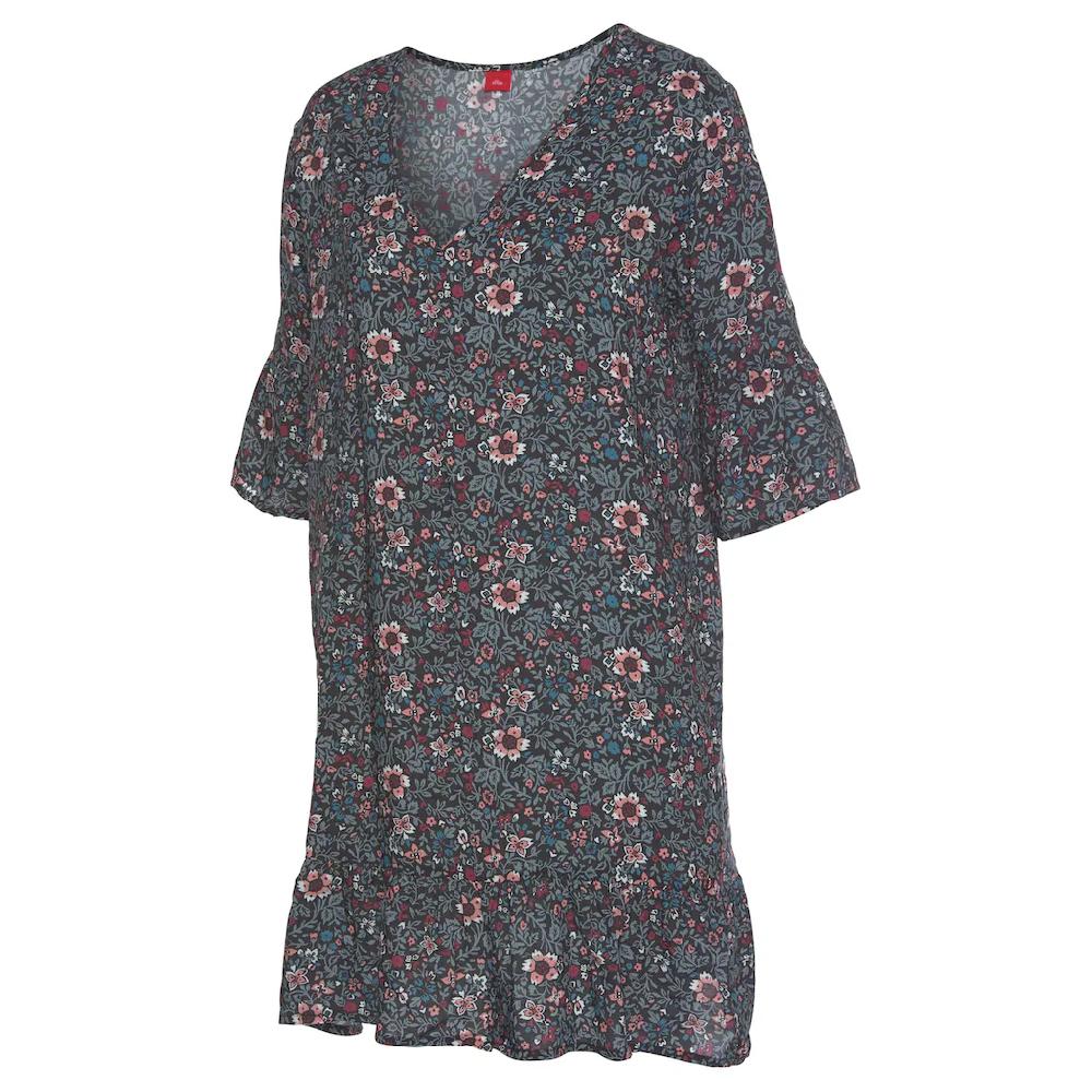 S.Oliver Bodywear Nachthemd Mit Tiefen V-Ausschnitt