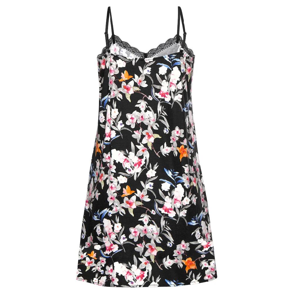 S.Oliver Bodywear Negligé Mit Floralem Muster Online Kaufen