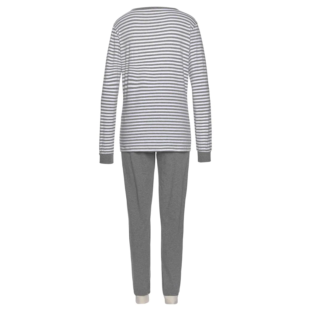 S.Oliver Bodywear Pyjama Mit Kurzer Knopfleiste Vorne