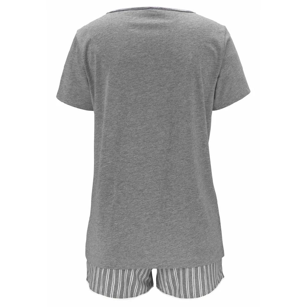 S.Oliver Bodywear Shorty Mit Paspel Am Beinabschluss