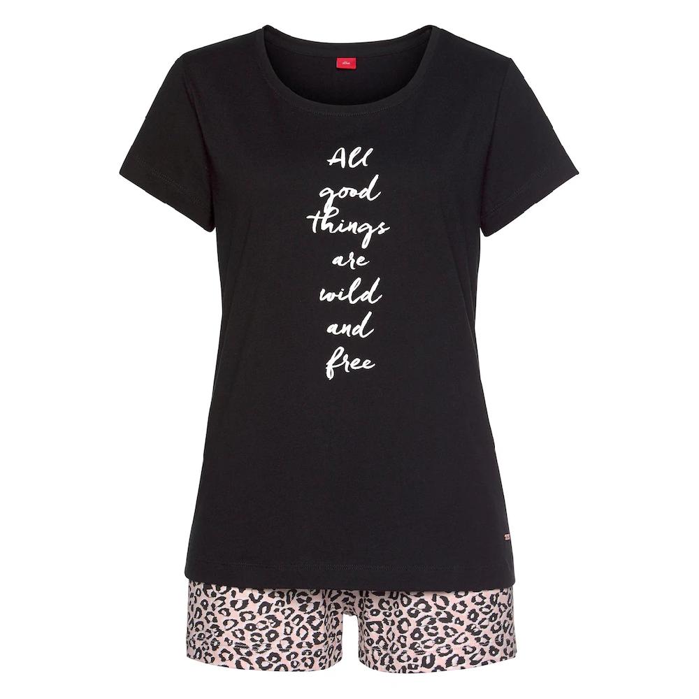 S.Oliver Bodywear Shorty Mit Rundhalsausschnitt Online Kaufen