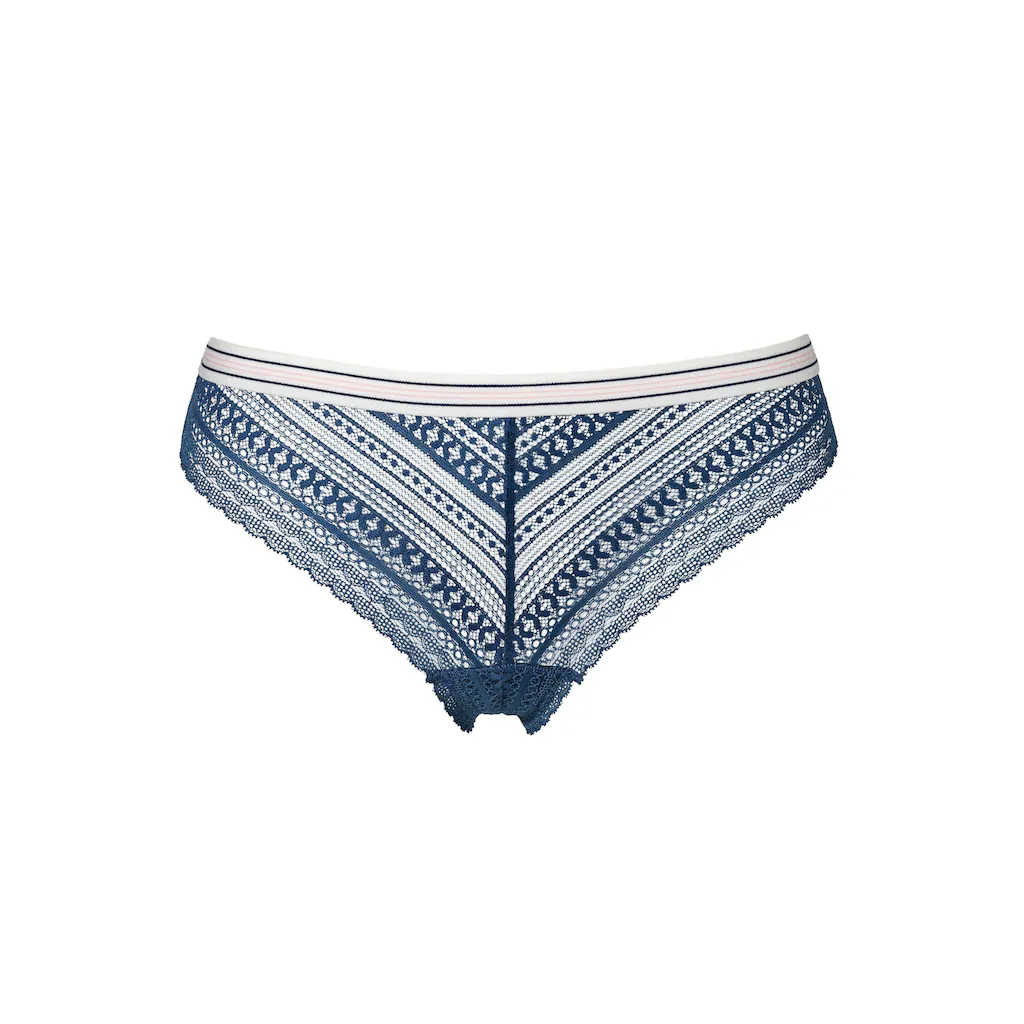 S.Oliver Brasilslip Aus Grafischer Spitze ▷ Für