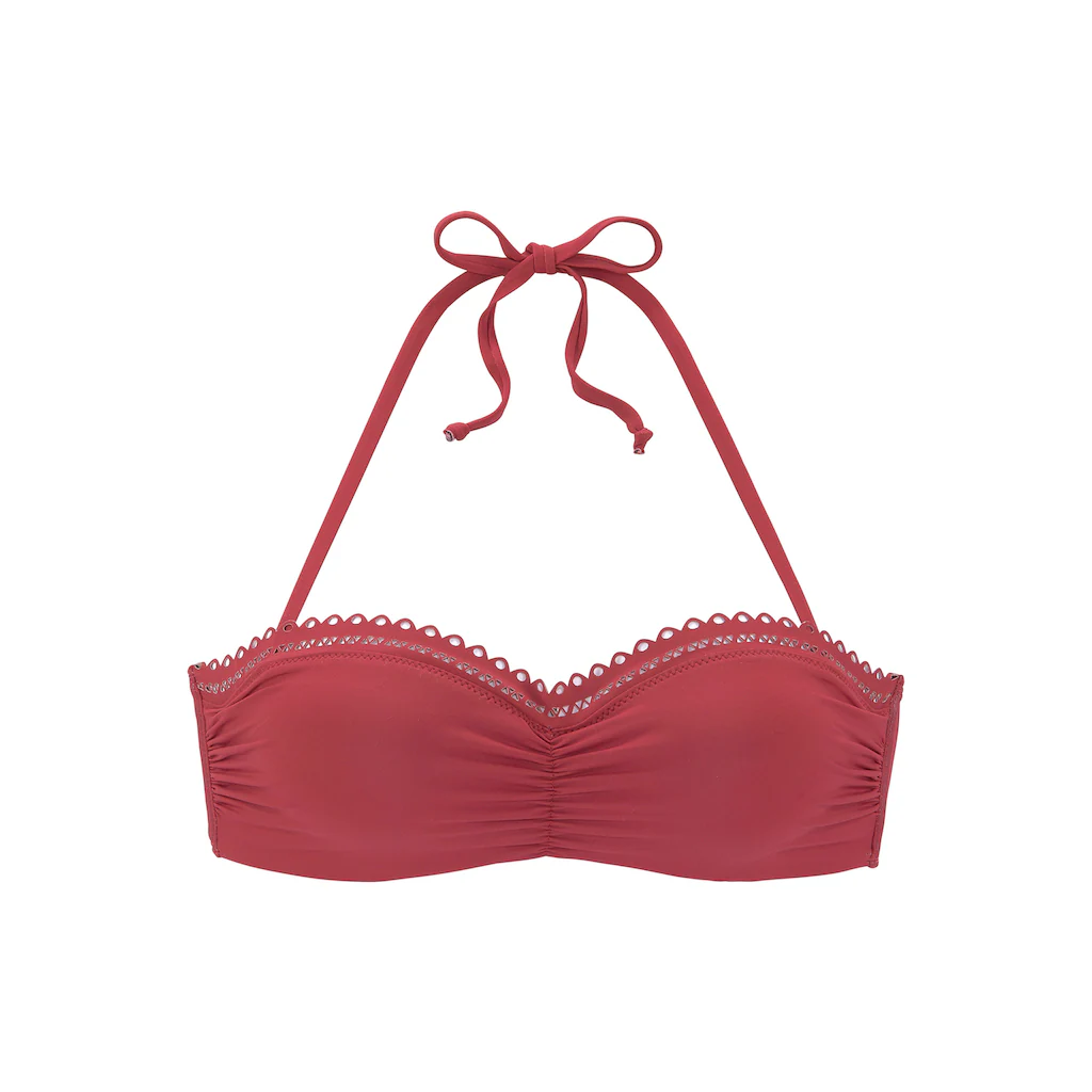 S.Oliver Bügel-Bandeau-Bikini-Top »Aiko« Mit Häkeloptik Online Kaufen