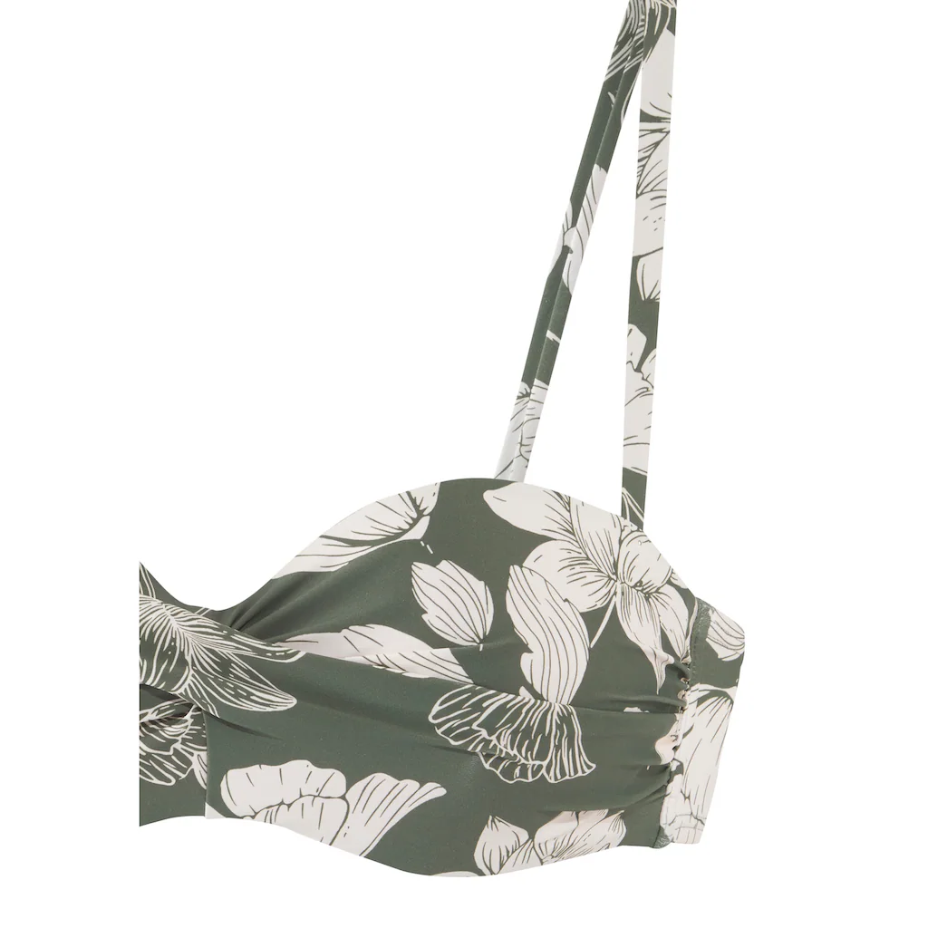 S.Oliver Bügel-Bandeau-Bikini-Top »Lady« Mit Floralem Design Bestellen
