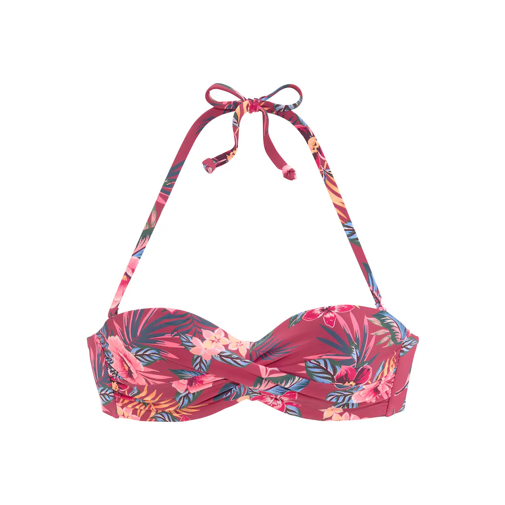S.Oliver Bügel-Bandeau-Bikini-Top »Marika« Mit Wickeloptik Online Bestellen