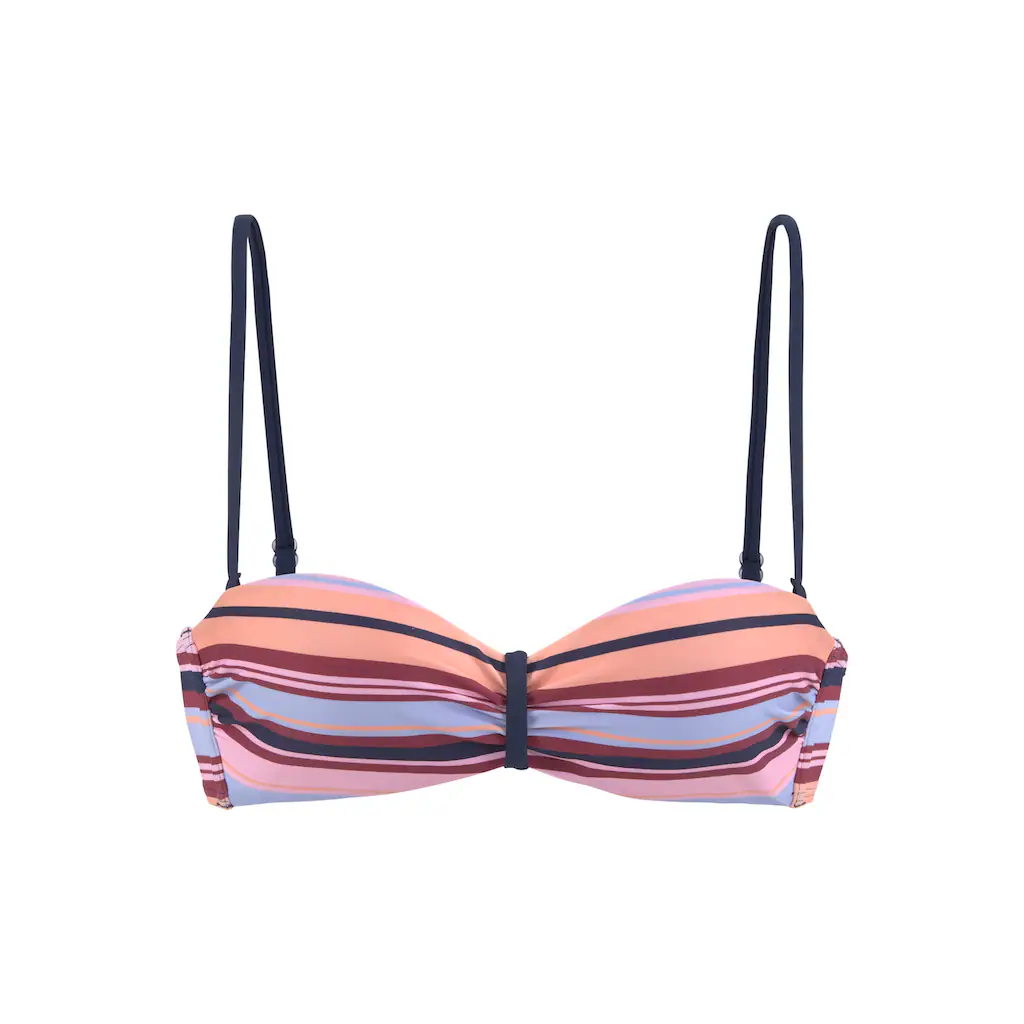 S.Oliver Bügel-Bandeau-Bikini-Top »Pasta« In Trendiger Streifen-Optik Online Kaufen