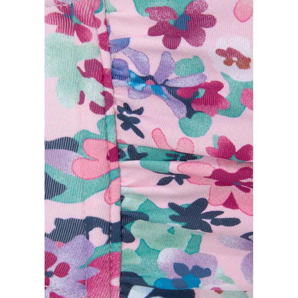 S.Oliver Bügel-Bandeau-Bikini-Top »Scatter« Florales Design Wattierte Cups Mit Herausnehmbaren Kissen Kaufen