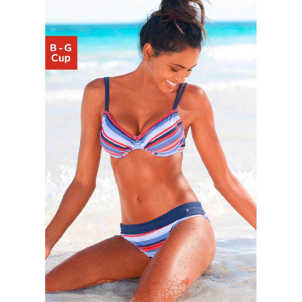 S.Oliver Bügel-Bikini Mit Maritemen Streifen Online Bestellen