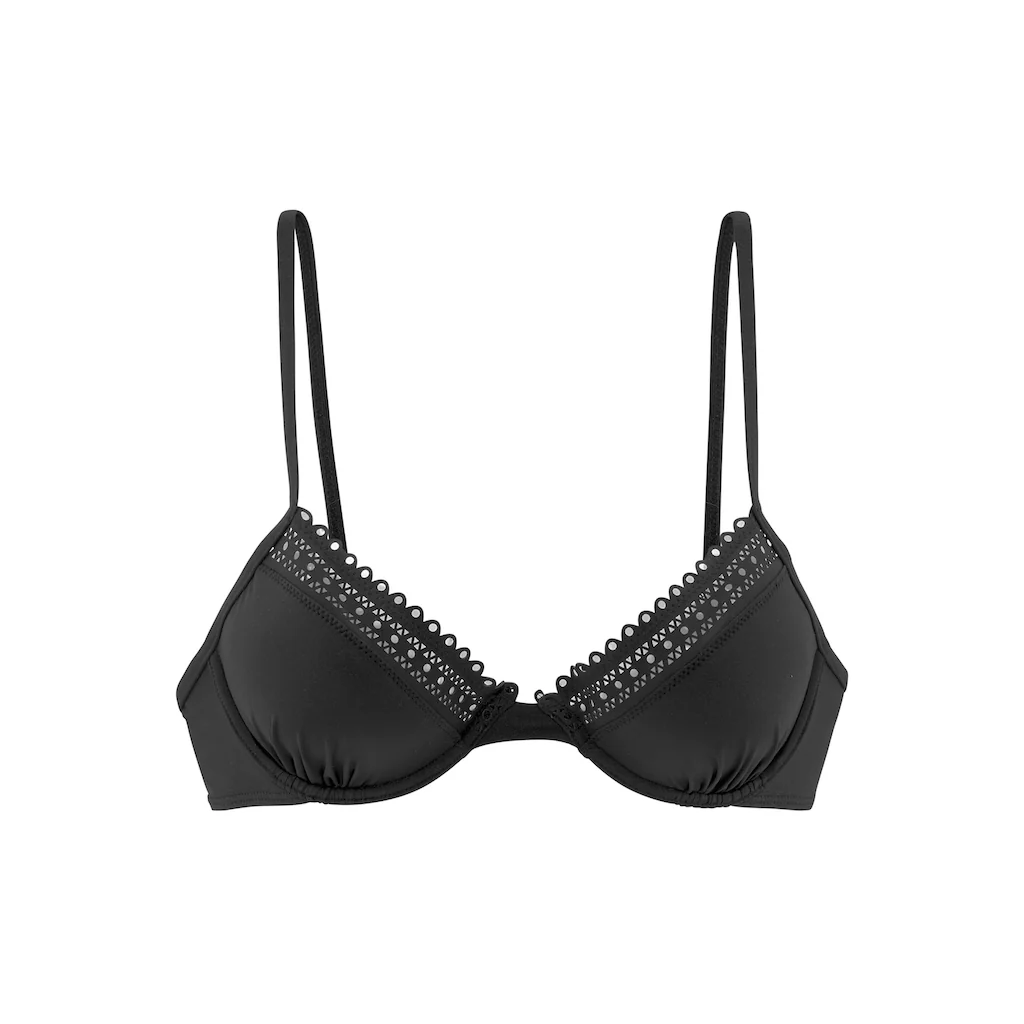 S.Oliver Bügel-Bikini-Top »Aiko« Mit Häkeloptik Bestellen