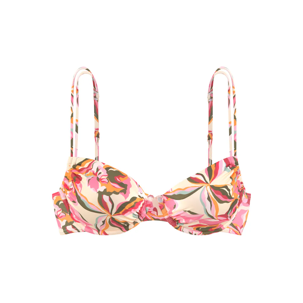 S.Oliver Bügel-Bikini-Top »Bauhinia« Im Floralen Design Online Bestellen
