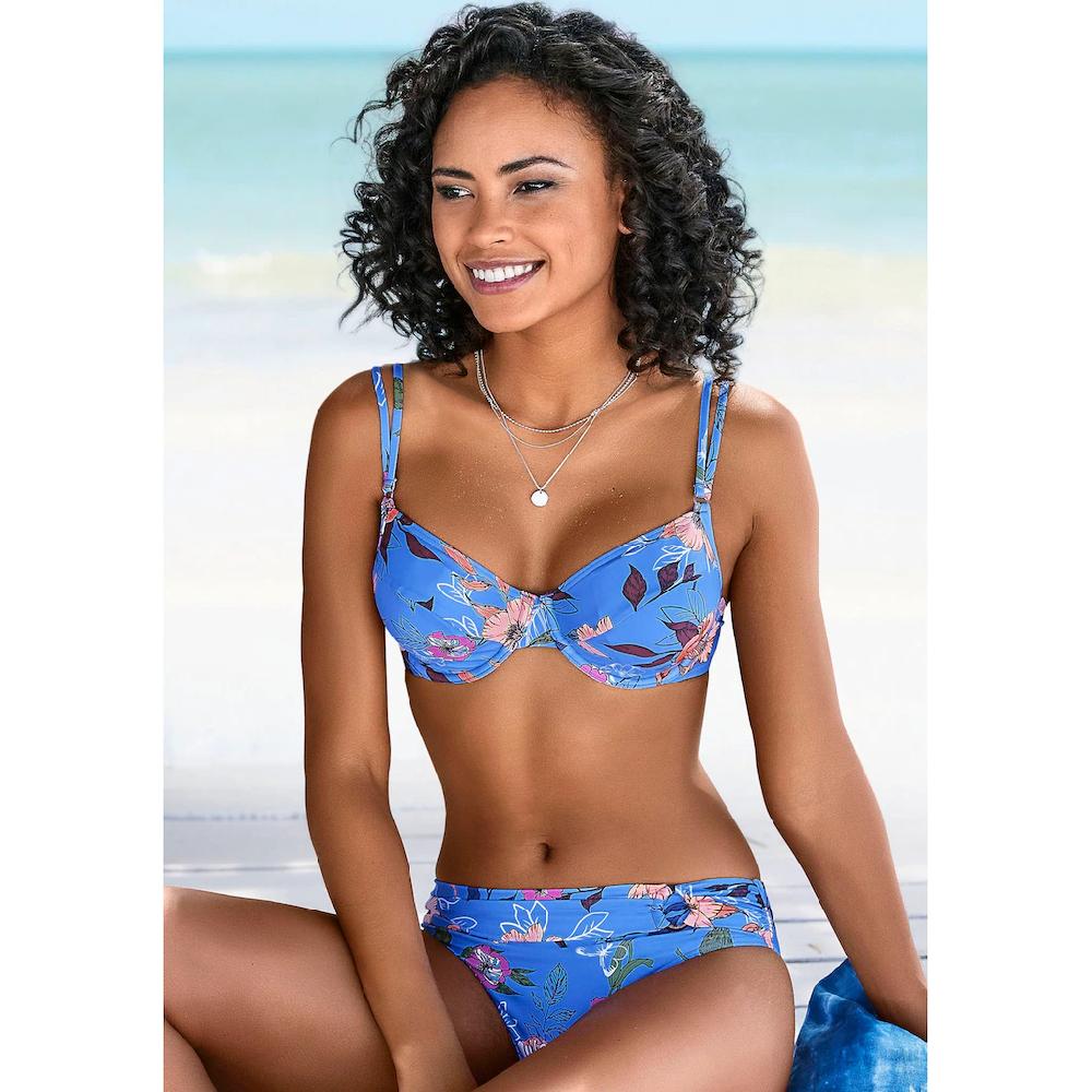 s.Oliver Bügel-Bikini-Top »Maya« mit Doppelträgern und floralem Design bestellen